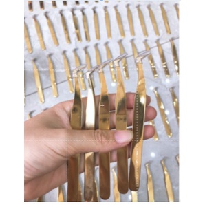 Nhíp volume vàng gắp mi mũi trơn và phủ nhám nano bao gắp từ 8-25d  nano-nhíp nôi mi-nhíp volum-nhíp tạo fan-quyên quyên | BigBuy360 - bigbuy360.vn