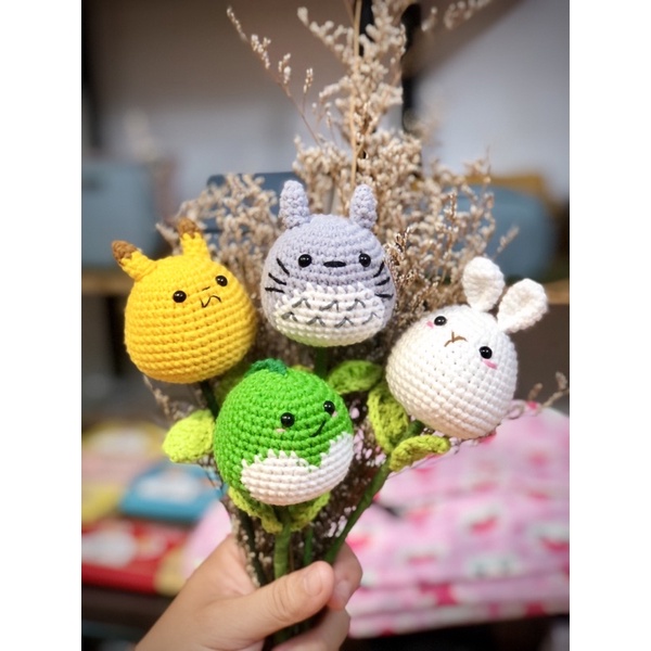 HOA LEN THÚ LEN HANDMADE CÓ SẴN, nhận làm theo yêu cầu