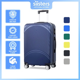 Vali Kéo Du Lịch Size 20/24/28 inch Nhựa Dẻo PC ABS Nhiều Màu