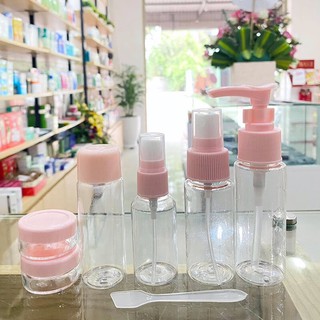 Bộ chiết mỹ phẩm du lịch 6 món