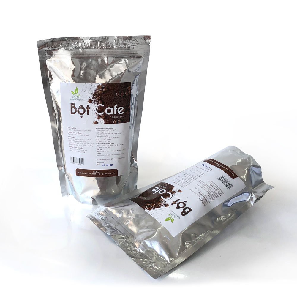 Bột Coffee Enema nguyên chất VietHealthy 1Kg