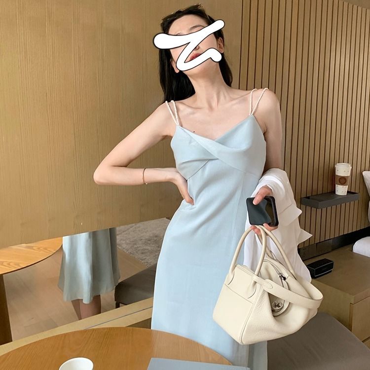 Đầm Voan Cổ Yếm Thời Trang Dành Cho Nữ | BigBuy360 - bigbuy360.vn