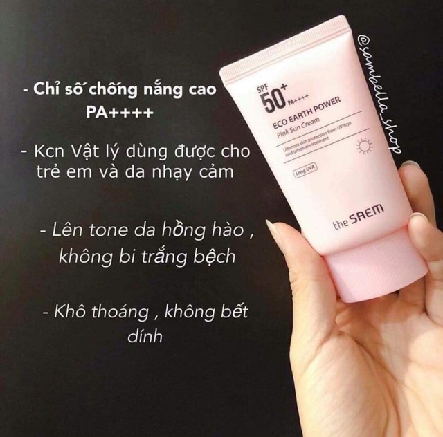 KEM CHỐNG NẮNG THE SAEM SPF50+