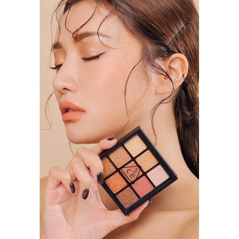 Bảng Phấn Mắt 9 Màu Dạng Nhũ "Lấp Lánh Ánh Sao" 3CE Multi Eye Color Palette #All Nighter | BigBuy360 - bigbuy360.vn