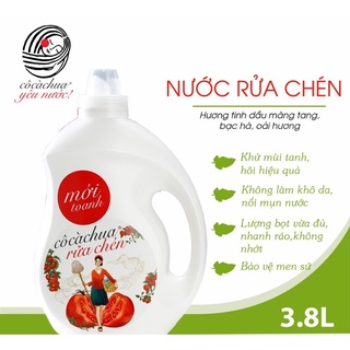 Nước rửa chén sinh học cô cà chua mới toanh bảo vệ da tay