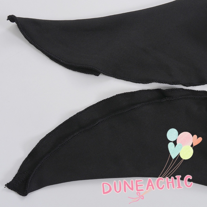 Áo croptop DUNEA cổ yếm hở lưng gợi cảm cho nữ