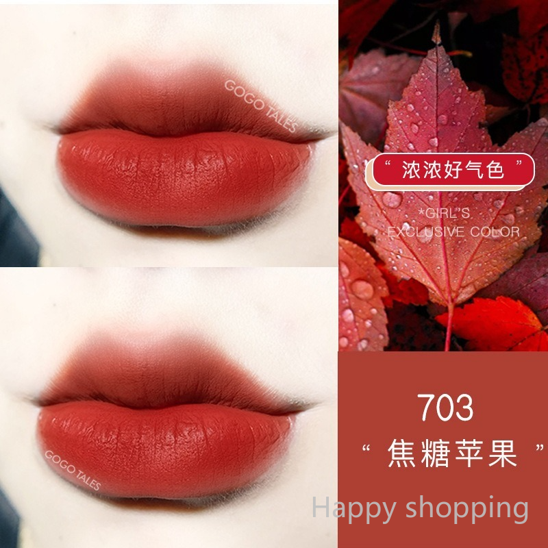 (Hàng Mới Về) Son Môi Trang Điểm Màu Nhung Mờ Tiện Dụng Chất Lượng Cao | BigBuy360 - bigbuy360.vn