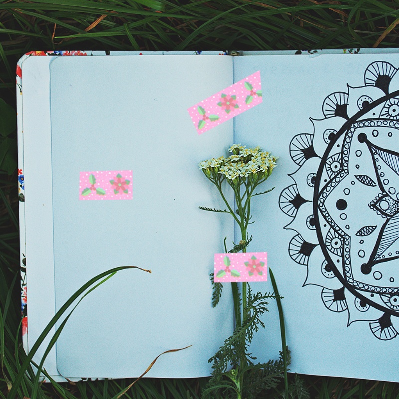 Set 18 Cuộn Băng Dính Washi Họa Tiết Giáng Sinh Trang Trí Thủ Công DIY