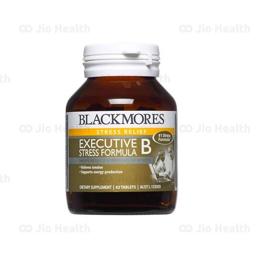 Viên uống hỗ trợ giảm căng thẳng Blackmores Executive B Stress Formula Chai 62 viênViên uống hỗ trợ giảm căng thẳng