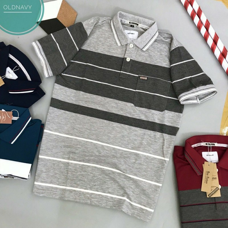 Áo POLO  Thun Nam Trung Niên Có Túi Cao Cấp - Áo polo nam Big Size