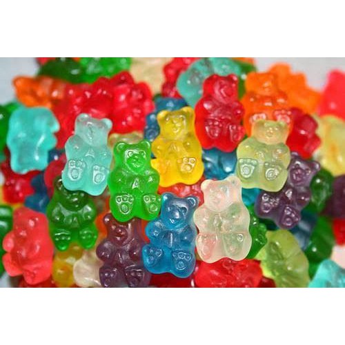 Khuôn silicon kèm ống bơm làm chip chip gấu gummy, khung long - Bear Dinosaur Jelly mold