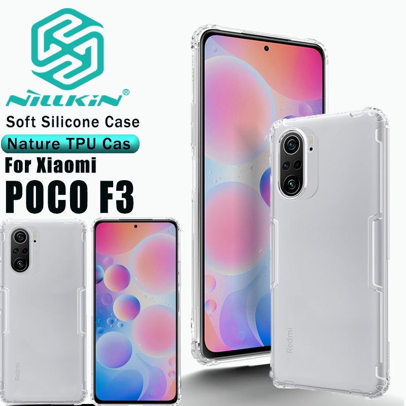 NILLKIN Ốp Lưng Dẻo Trong Suốt Cho Điện Thoại Xiaomi Poco F3 / Redmi K40 / K40 Pro / K40 Pro +