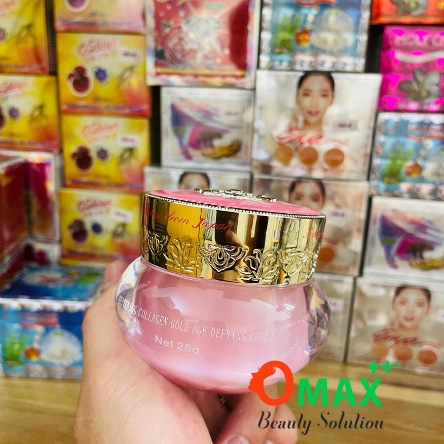 KEM ENYA VÀNG XOÁ THÂM NÁM - PHỤC HỒI DA 9 TRONG 1 - 25G - ENYA WHITENING COLLAGEN GOLD AGE-DEFYING CREAM