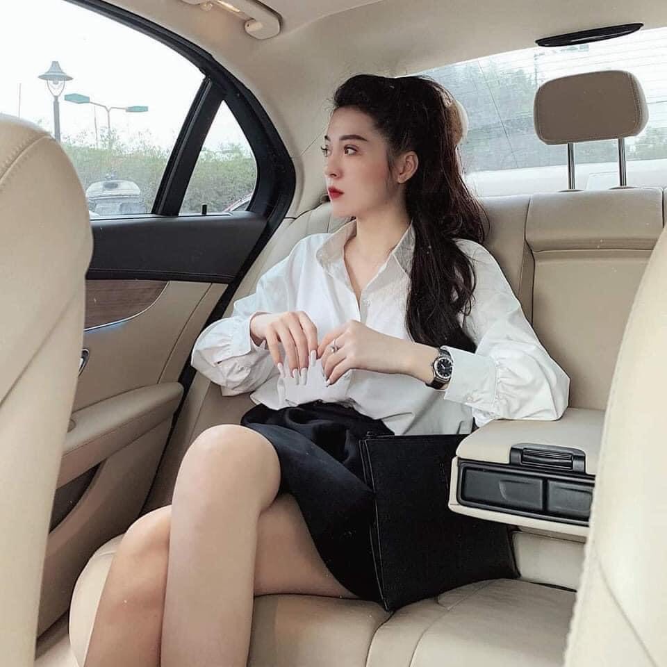 Áo sơ mi nữ thụng dáng rộng - SHOP THƠM PHẠM