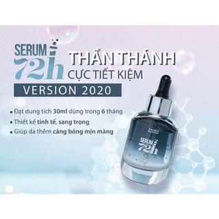 Serum truyền trắng 72h giúp da căng bóng mịn màng