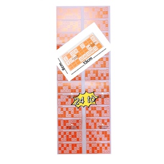 Phụ kiện giấy dò của lô tô quay bingo