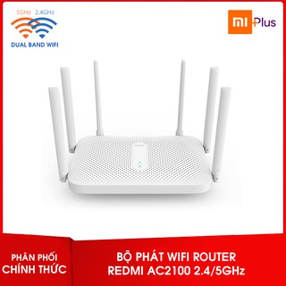 Bộ phát Wifi Router Xiaomi Redmi AC2100 - 6 râu 2 băng tần 2.4/5 GHz