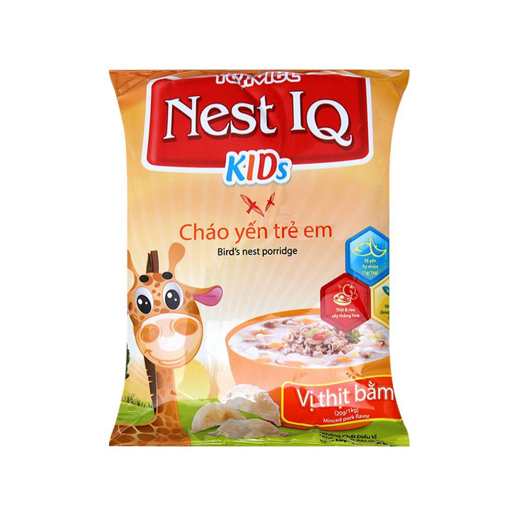 Cháo Kid Nest IQ- bổ sung dưỡng chất cho trẻ- thùng 3 thumbnail