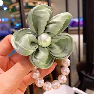 Dây Cột Tóc Nơ Vải Voan Lụa Hàng Cao Cấp