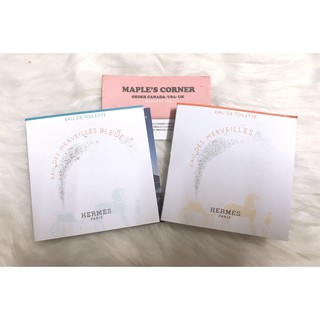 Nước hoa Hermes Eau Des Merveilles 2ml