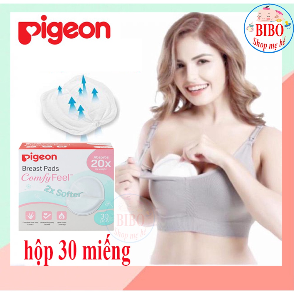Miếng Lót Thấm Sữa Pigeon Hộp 30 Miếng