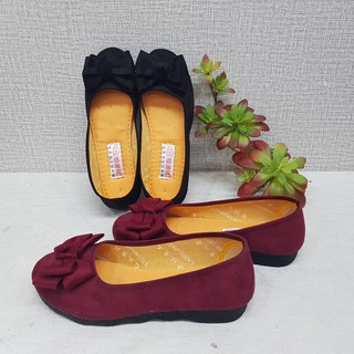 [NEW] Giày búp bê thắt nơ đế thấp - G018