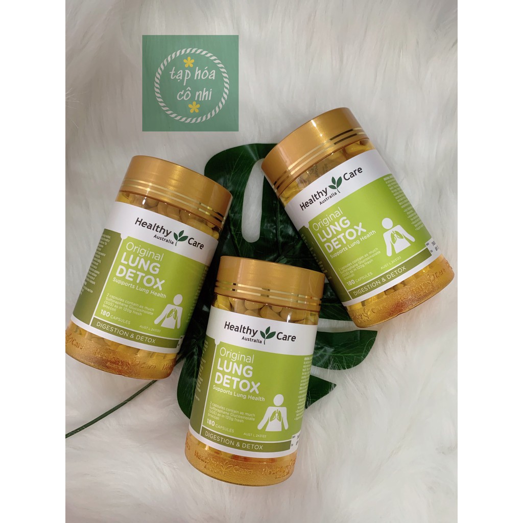 Thải Độc Phổi Lung Detox Heathy Care Úc