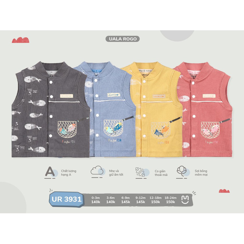 Áo Gile In Hình UR3931