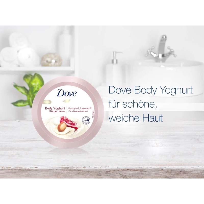 Kem dưỡng thể sữa chua DOVE YOGHURT ĐỨC 250ml