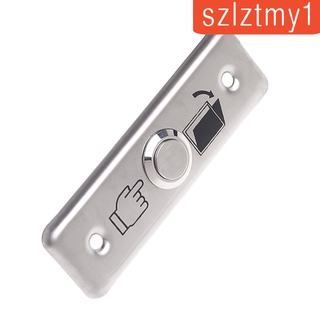 Stainless Steel Door Exit Push Release Button Switch For Access Control