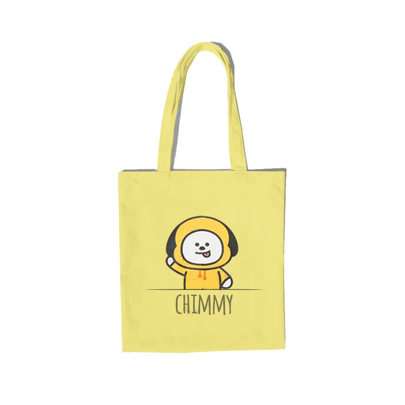 Túi Tote Hàn Quốc Hình Nhân Vật Bt21 (A3)