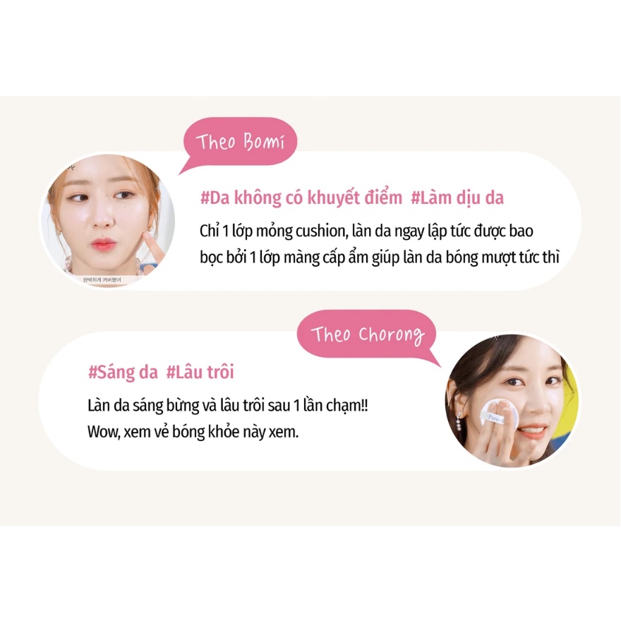 Parnell Phấn nước CicaManu Serum màu 21/23+ 1 Refill
