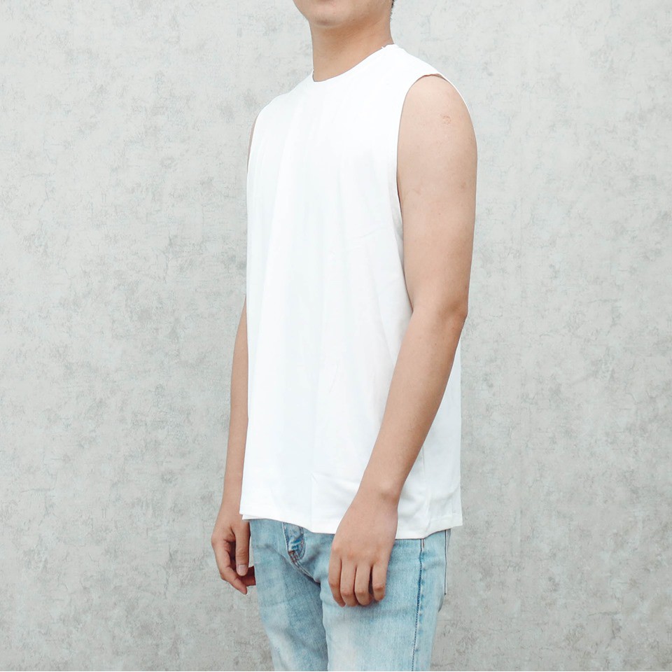 ÁO THUN TANK TOP, ÁO PHÔNG COTTON NAM, CHẤT LIỆU CO GIÃN, MỀM MÁT (GIAO HOẢ TỐC 1H GRAB) | BigBuy360 - bigbuy360.vn