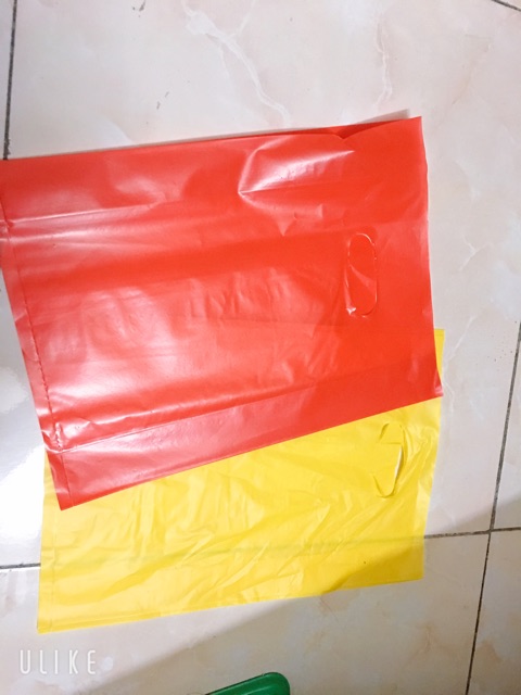 Túi HDPE đẹp 1kg (còn vàng, đỏ)