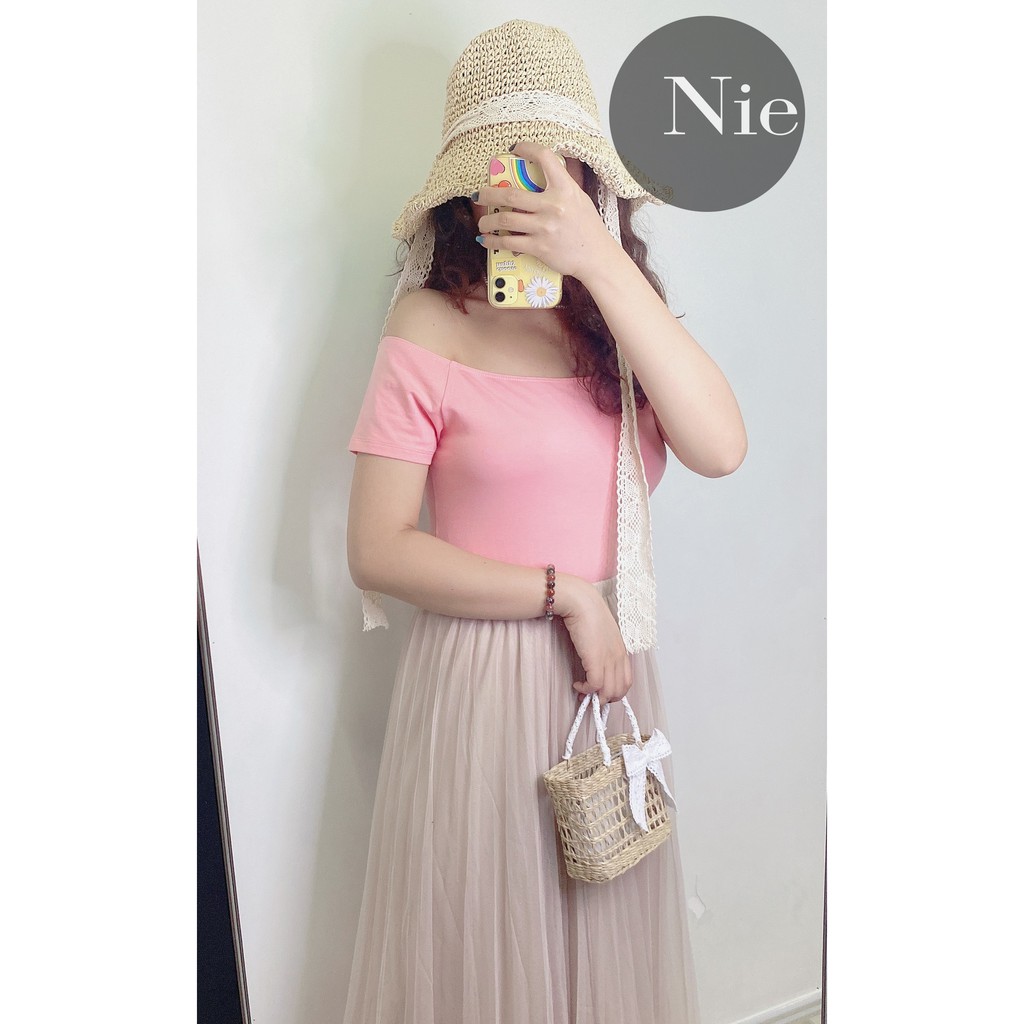 [XUẤT XỊN] Bodysuit ngang vai có tay đằm thắm sexy💋 | BigBuy360 - bigbuy360.vn