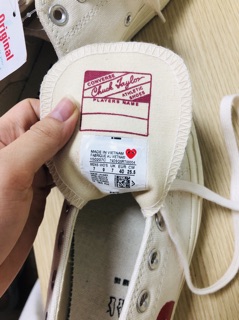 Giày comme des garcon new tag