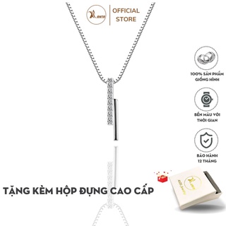 Dây chuyền bạc kiểu dáng mặt tia chớp đính đá lấp lánh Trang Sức 𝐀𝐍𝐓𝐀 𝐉𝐞𝐰𝐞𝐥𝐫𝐲 - ATJ7063 mẫu mới 2021