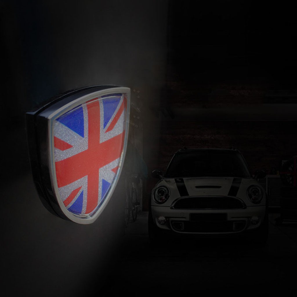 Nhãn dán kim loại biểu tượng Mini Cooper JCW One Countryman trang trí cho xe hơi