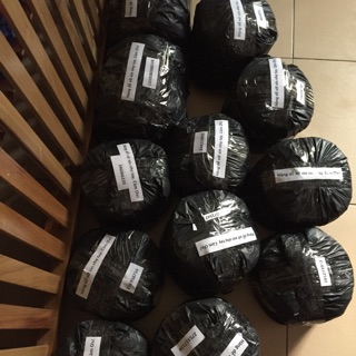 Combo 20c bánh đa mè đen sống