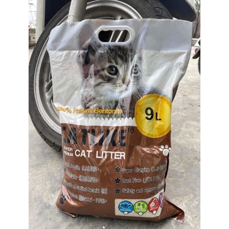 Cát vệ sinh cho mèo Cat Litter Cát mèo vệ sinh khử mùi diệt khuẩn Catlike 9L
