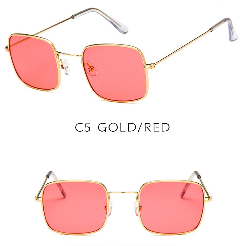 Kính mát gọng vuông phong cách  Hàn Quốc cổ điển