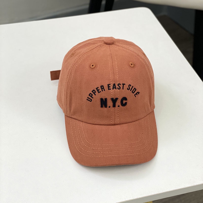 Mũ Lưỡi Trai In Chữ NYC Dễ Thương Thời Trang Mùa Xuân Phong Cách Hàn Quốc Cho Bé