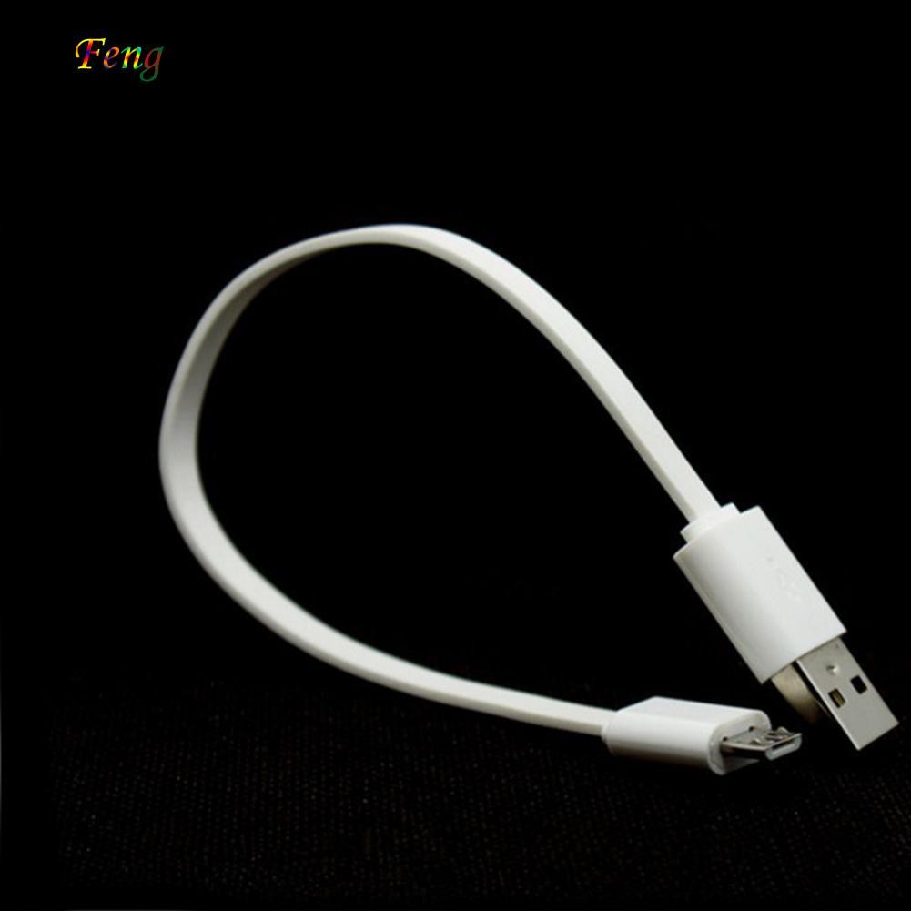 Cáp sạc truyền dữ liệu cổng Micro USB 20cm