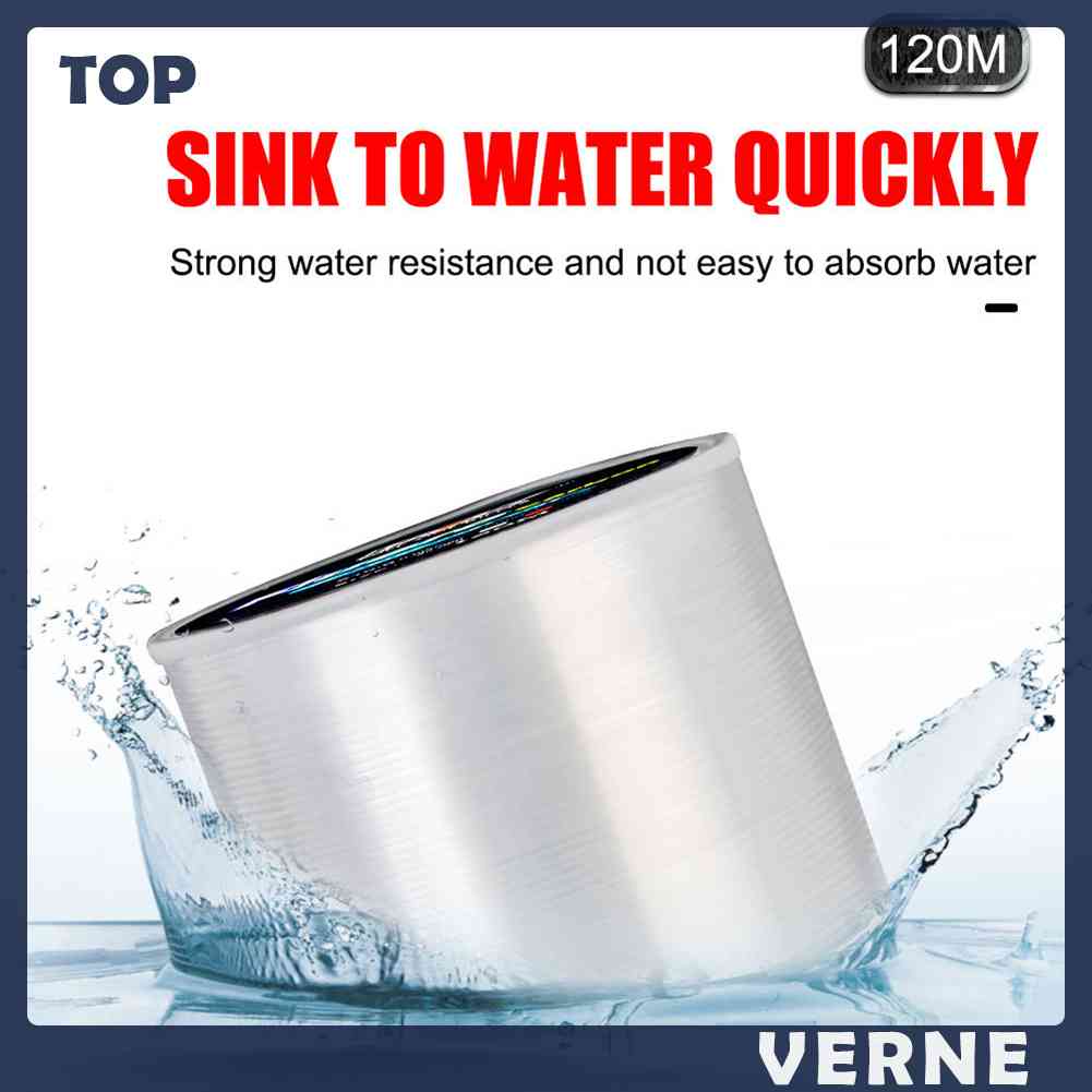 Cuộn Dây Cước Câu Cá VERNE 120m