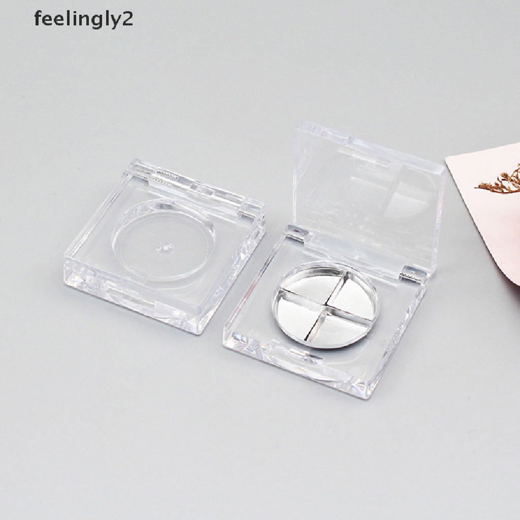 Bảng Rỗng Hình Vuông Bằng Nhựa Trong Suốt Dùng Đựng Phấn Mắt