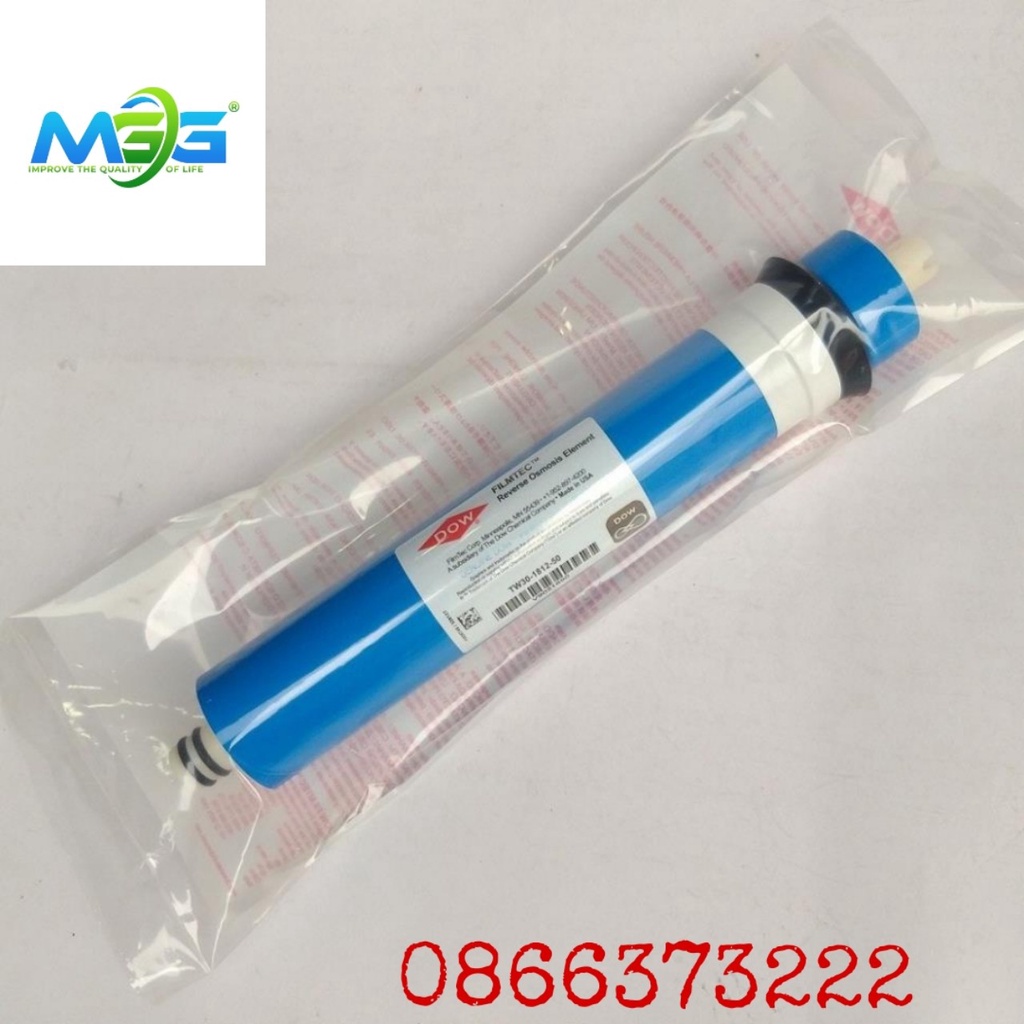 Lõi lọc nước số 4 - màng RO Dow Filmtec USA chính hãng dùng cho máy lọc nước
