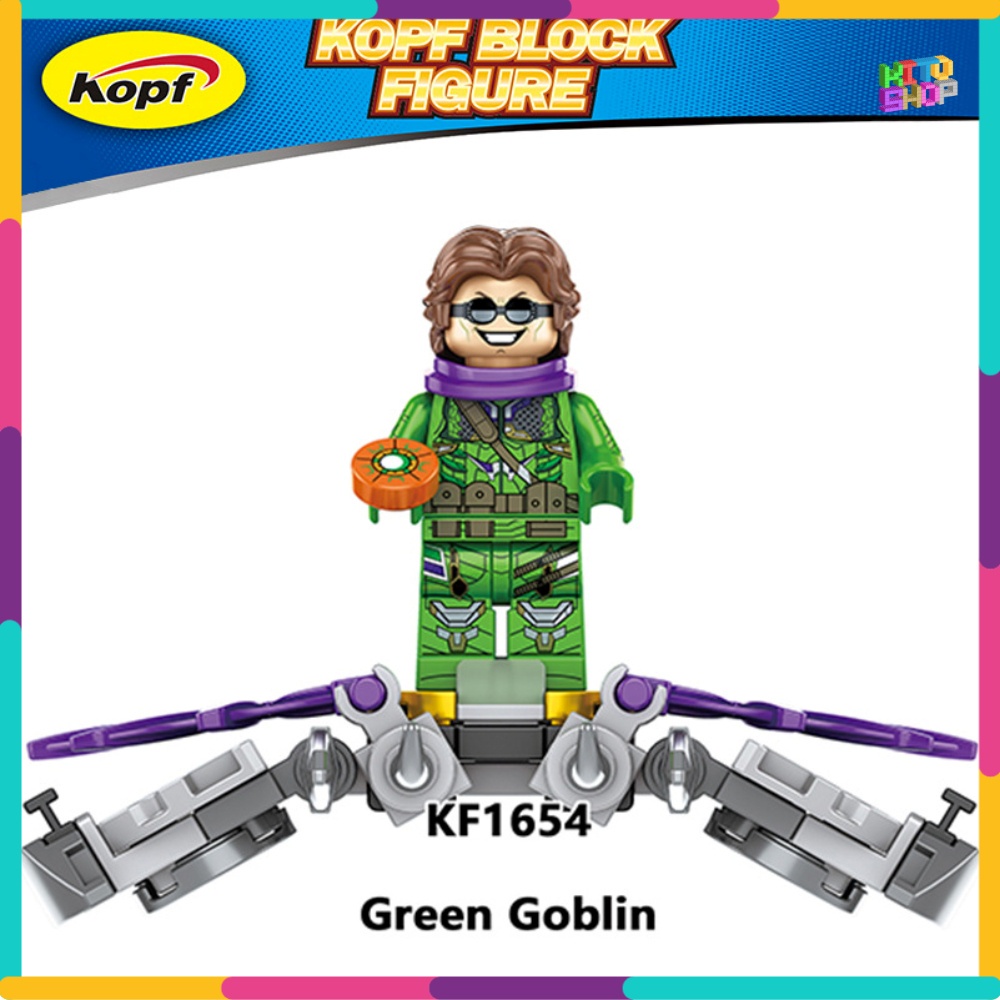 Xếp Hình Lắp Ráp Minifigures Phim Người Nhện Spider Man Marvel  Doctor Strange KF6154