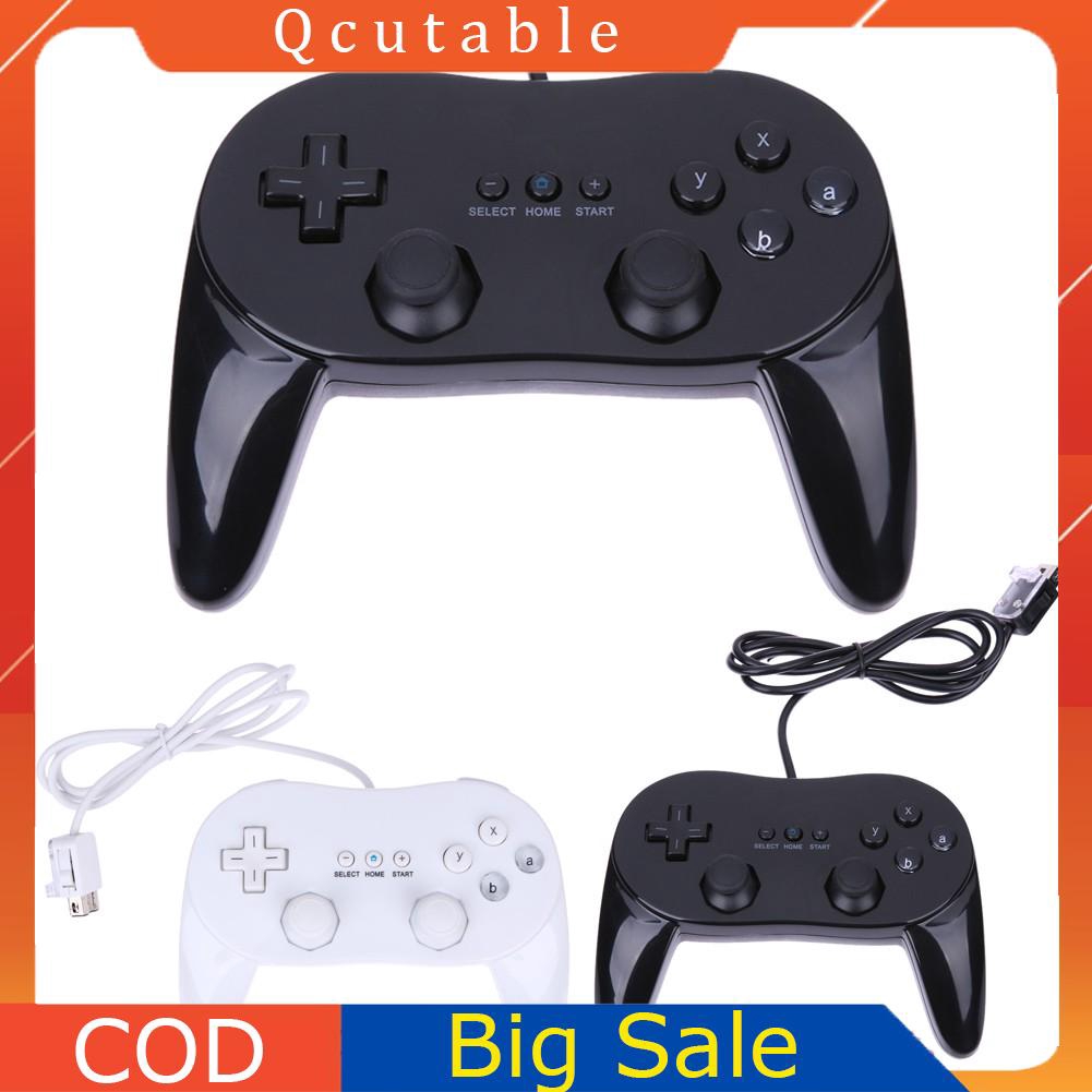 Tay cầm điều khiển chơi game kèm dây cáp cho Nintendo Wii