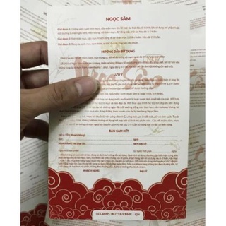 Ngọc Sâm Mini Ngừa Mụn Thâm Trắng Da