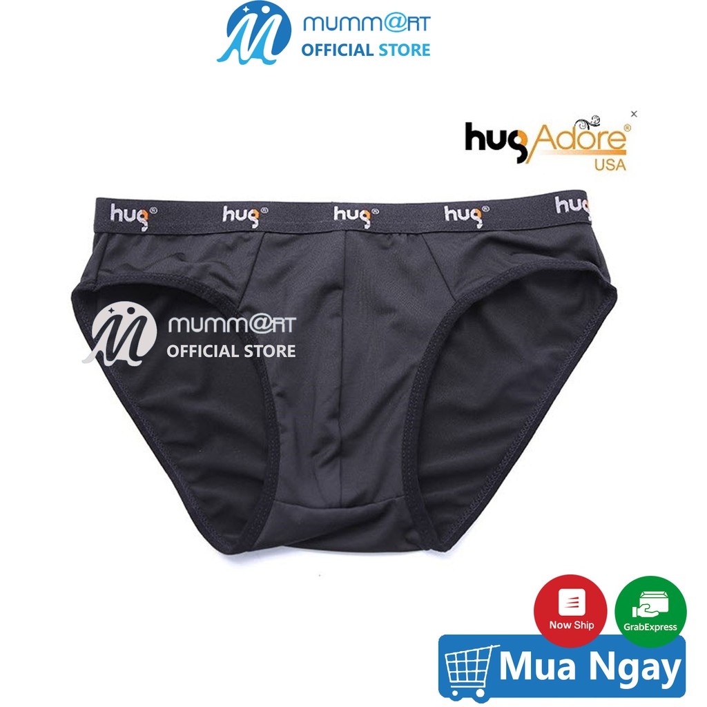 Combo 5 quần lót tam giác nam xuất Mỹ hiệu HugAdore, chất thun lạnh mát, không nhăn | Code: Hug-001 - Mummart